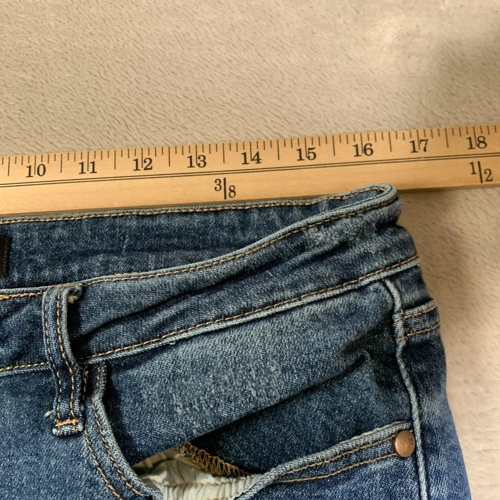Judy Blue‎ Jeans Womens 15/32 Distressed Ripped Skinny Denim Mid Rise JB8220